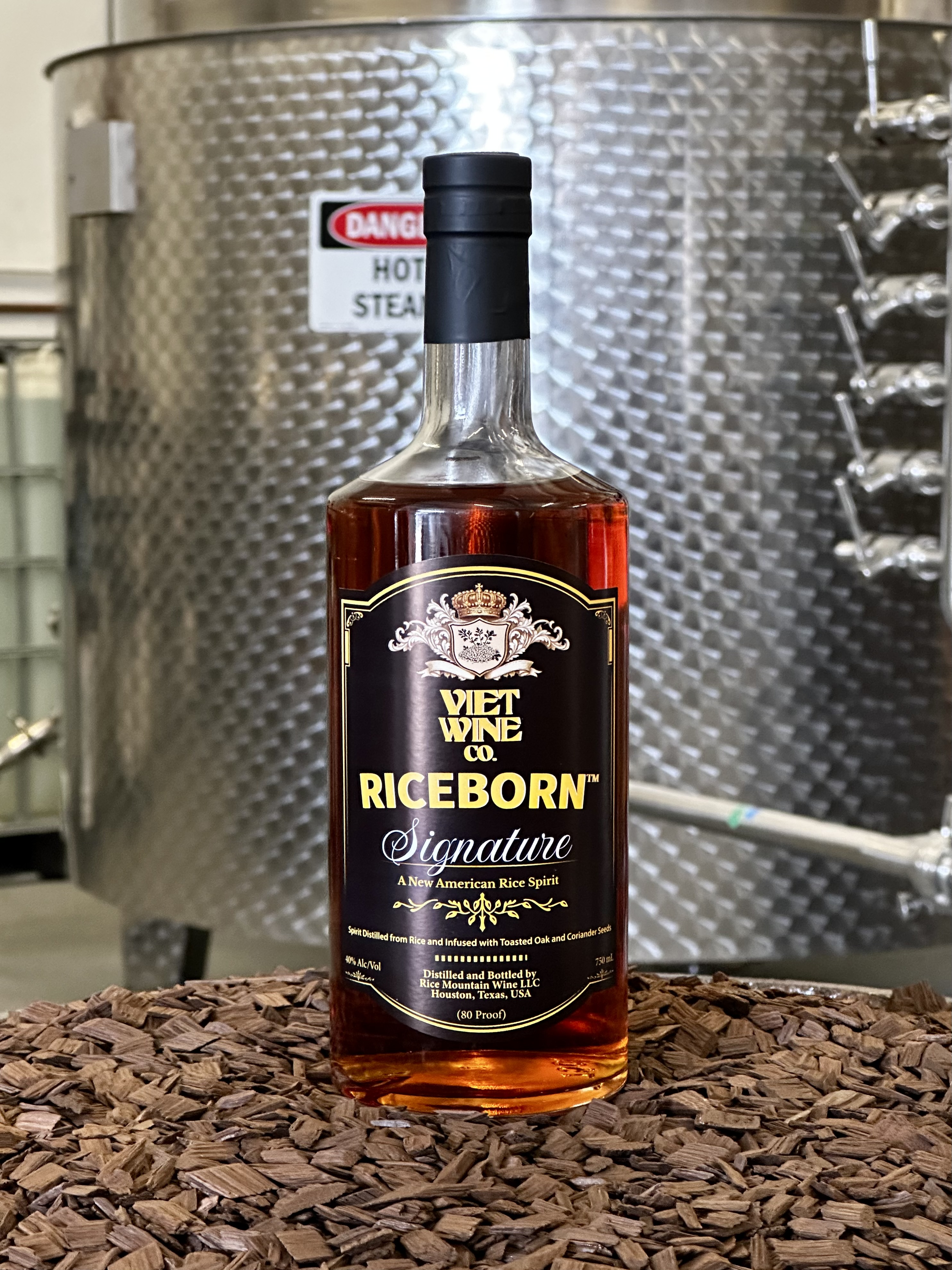 Viet Wine Co. RiceBorn Signature bottle